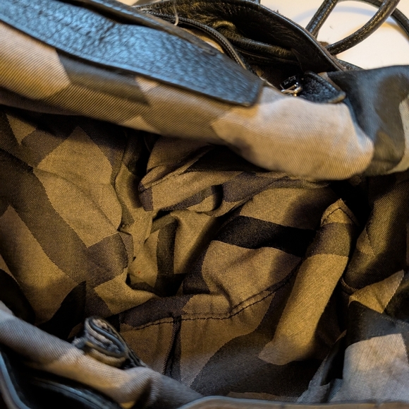 Christopher Kon Black and Brown Leather Backpack In VGUC - Picture 10 of 10